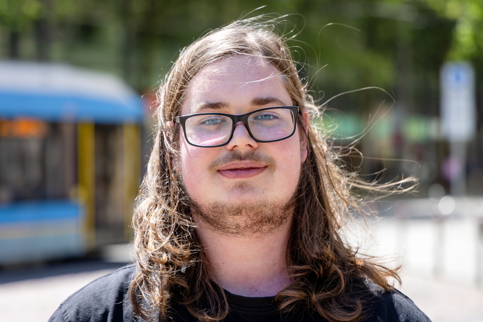 Patrick Meyer (22) findet den Wahl-O-Mat für Chemnitz gut.