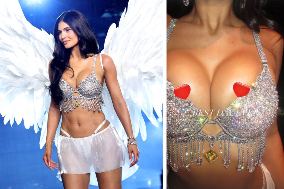 Mit Tausenden Diamanten bestückt: Kylie Jenner sorgt mit 50-Millionen-Dollar-BH für Aufsehen