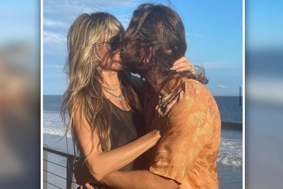 Auf Heidi Klums (49) Instagram-Kanal nehmen die Knutschbilder mit Ehemann Tom Kaulitz (33) kein Ende.