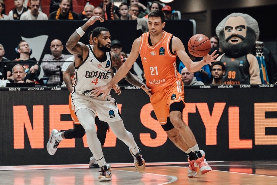 Die Niners Chemnitz haben gegen JL Bourg-en-Bresse einen 96:77-Sieg eingefahren.