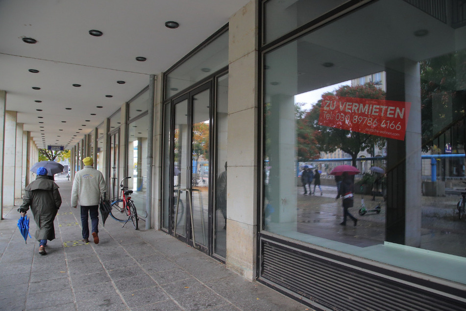 Aktuell leidet vor allem die einstige Geschäftsmeile an der Wilsdruffer Straße.