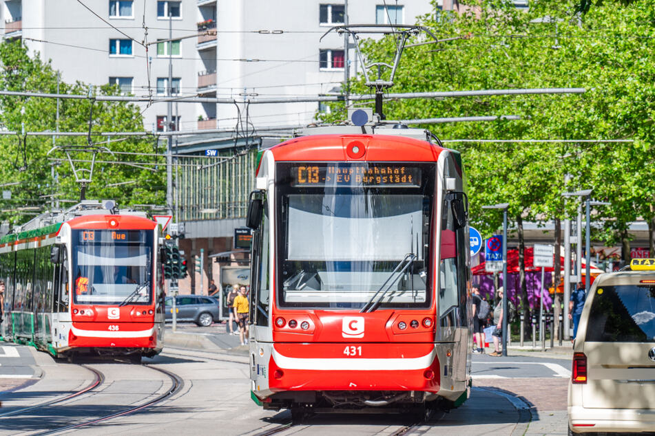 Die City-Bahn Chemnitz wird nicht mehr bestreikt und fährt wieder.