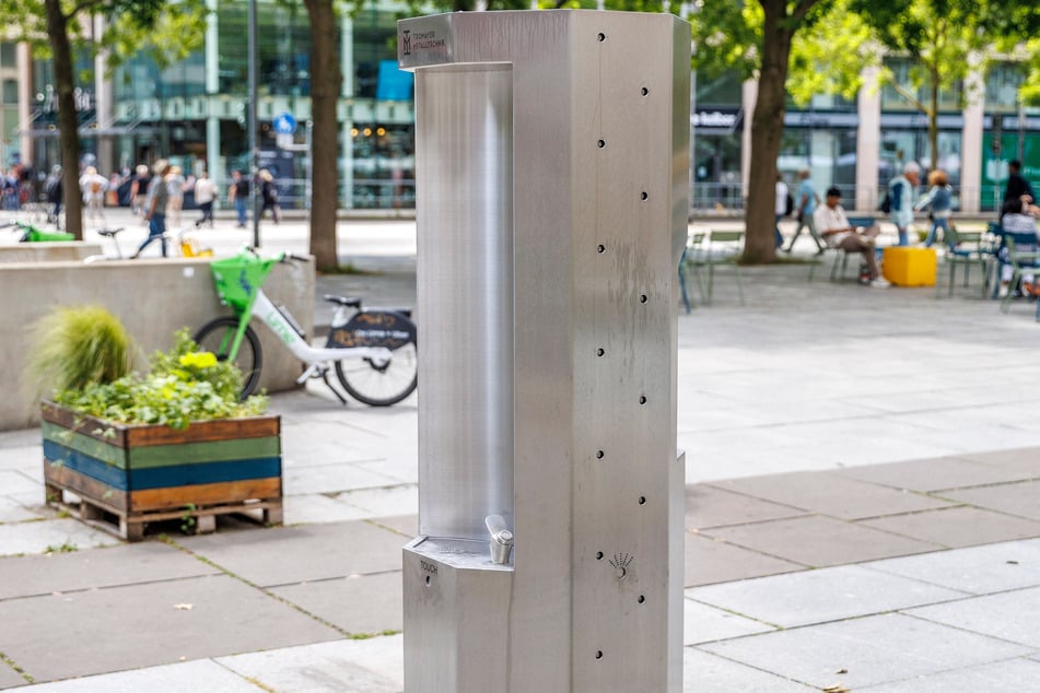 Die neue Nebeldusche an der Seestraße wird am Mittwoch eingeweiht.