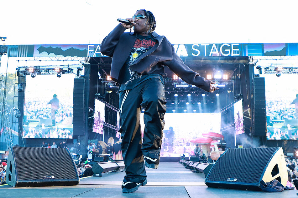 PLAYBOI CARTI brings out KANYE WEST @ Rolling Loud New York 2022