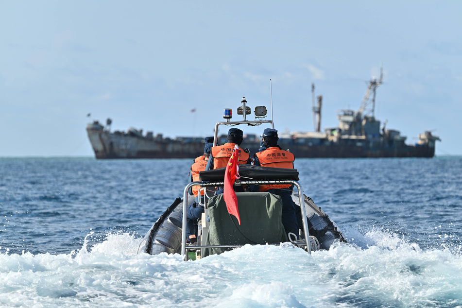 China has been increasingly engaging with Filipino mariners around disputed shoals in the South China Sea.