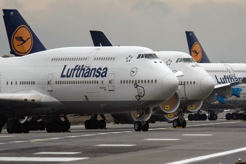 Eine Maschine der Lufthansa wird in Frankfurt erwartet. (Symbolbild)
