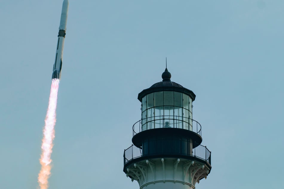 Und so sieht es aus, wenn der Raketenstart auf dem Weltraumbahnhof Cape Canaveral gelingt.