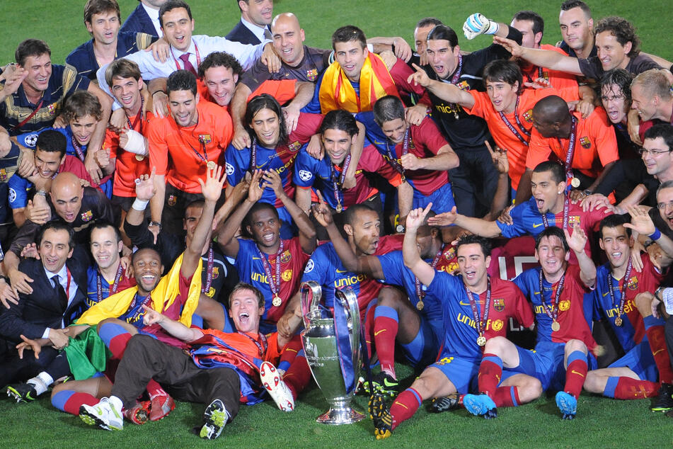 Das berühmte Tiki-Taka-Team des FC Barcelona von 2008/2009.
