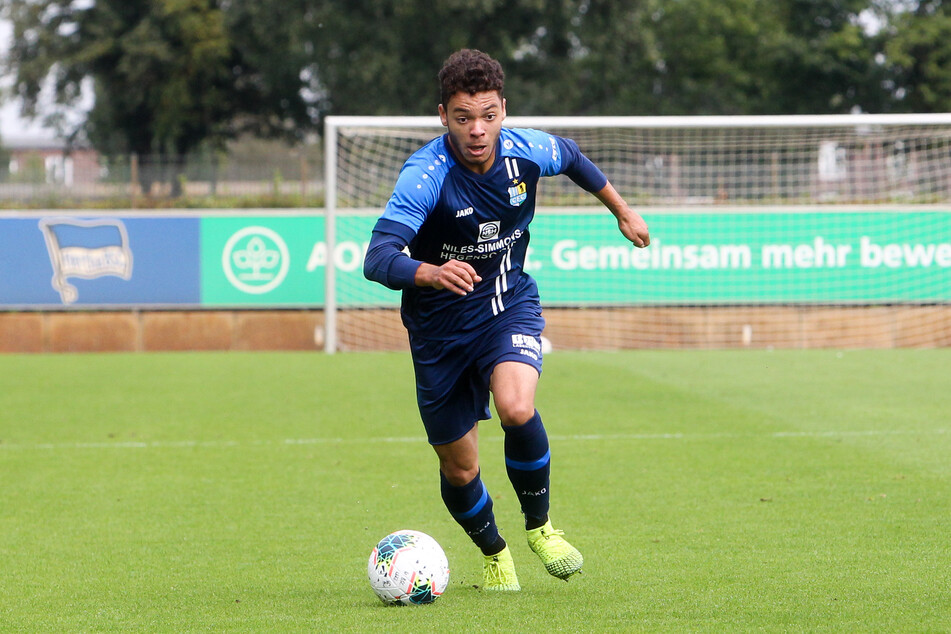 Theo Ogbidi zog sich eine Zerrung im Hertha-Spiel zu.