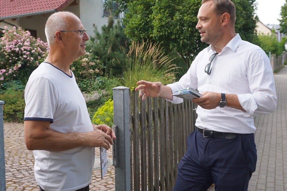 Mit den Chemnitzern ins Gespräch kommen: Das ist Alexander Dierks wichtig.