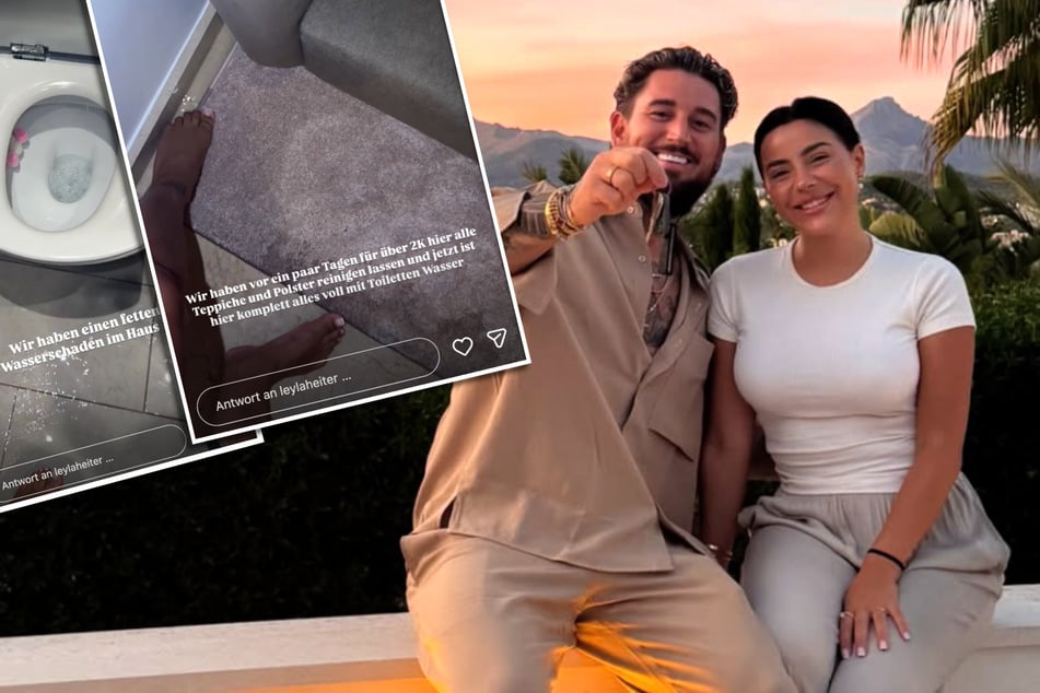 Schock kurz nach Einzug für Leyla und Mike Heiter: Mallorca-Traumhaus steht unter Wasser!