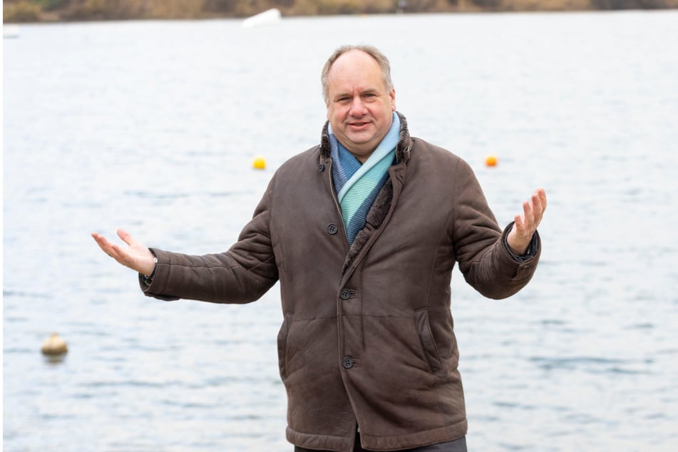 OB Dirk Hilbert (54, FDP) wünscht sich wie an der Kiesgrube eine großzügige BUGA-Umgestaltung der Stadt.