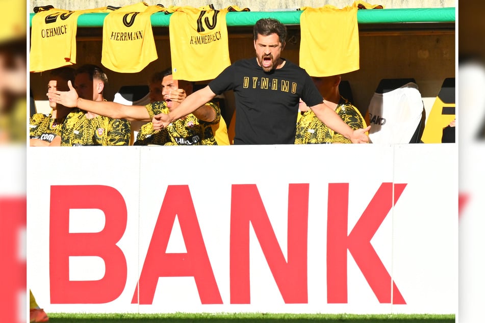 Ein Foto noch aus der Vorrunde. Das Problem von Thomas Stamm (43) steht direkt unter ihm.