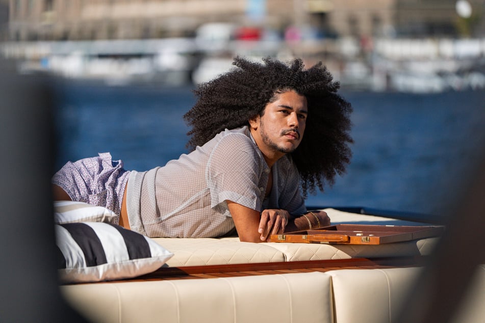 GNTM-Kandidat Hyan hegt Zweifel vor seinem Badehosen-Shooting.