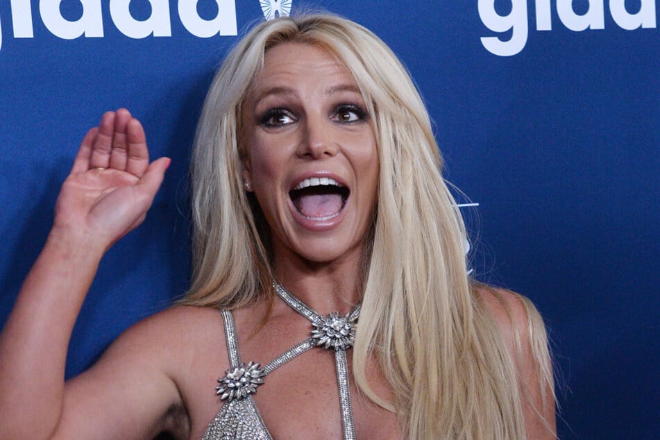 Britney Spears attends the 29th annual GLAAD Media Awards in Beverly Hills, California on April 12, 2018.