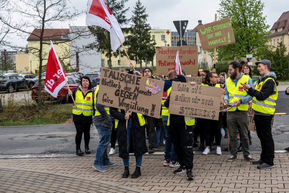 Chemnitzer DRK Krankenhaus wird am Dienstag erneut bestreikt