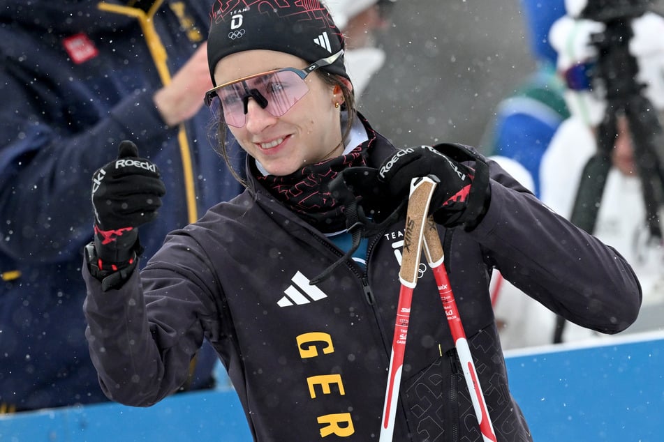 Vanessa Voigt startet heute als erste Deutsche und will ihr gutes Rennen aus dem Einzel wiederholen.