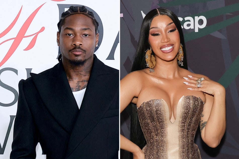 Stefon Diggs has revealed that he and Cardi B are expecting a baby boy.