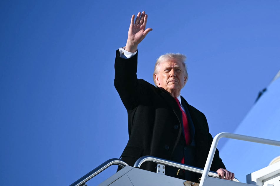 President Donald Trump referred to Cuba as a "failed nation" during comments to reporters aboard Air Force One.