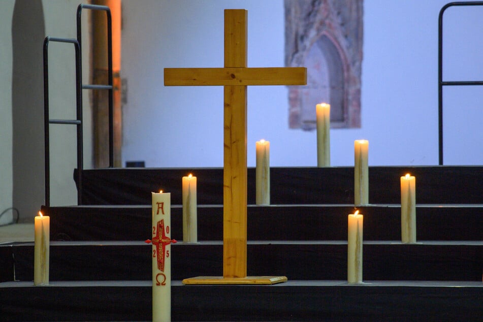 In Gedenken an die Opfer wurden Kerzen entzündet.