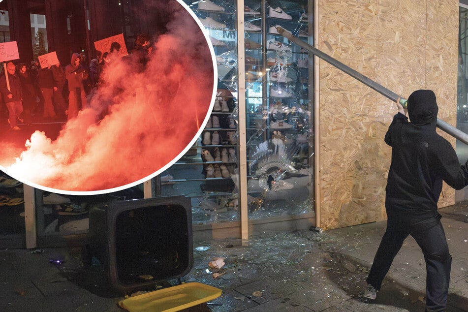 "Gen Z"-Demos in ganz Deutschland: Straßenschlacht in Frankfurt, Randalierer schlagen Schaufenster ein