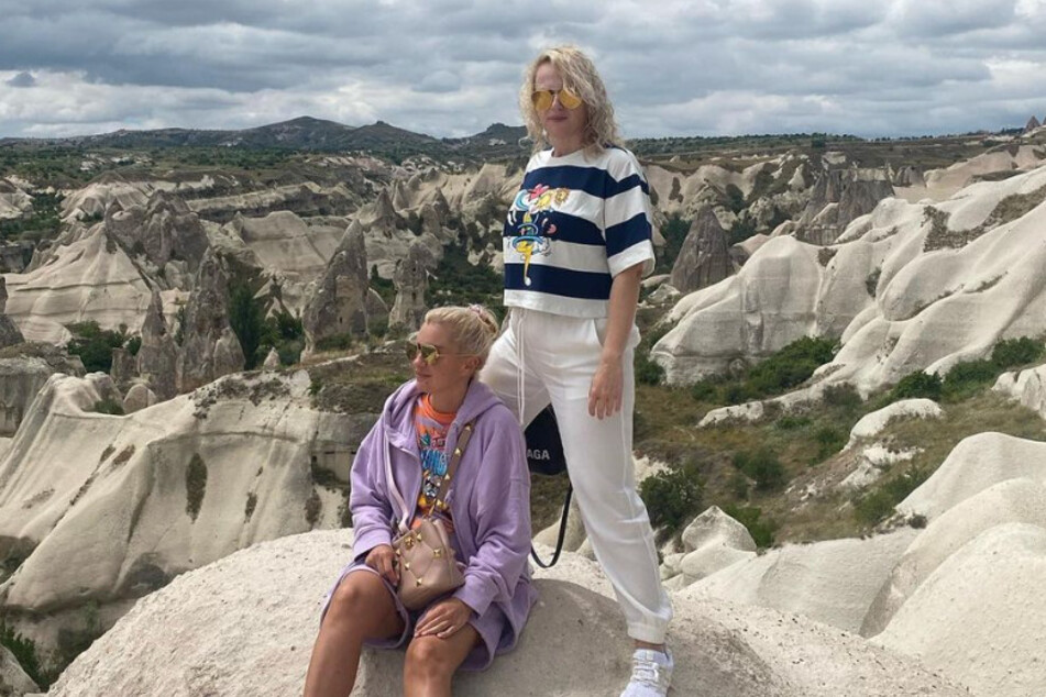 Rebel Wilson and her girlfriend Ramona Agruma on vacation in Turkey.