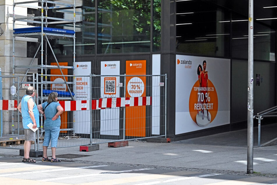 Mitte August öffnen sich die Türen des neuen Zalando-Outlets auf der Prager Straße.