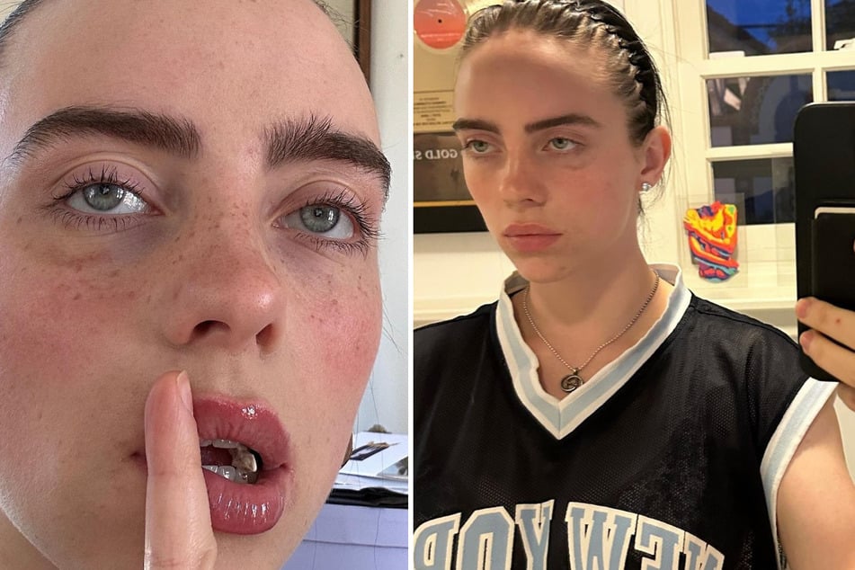Billie Eilish showed off her unique style in a new series of photos shared on Thursday.
