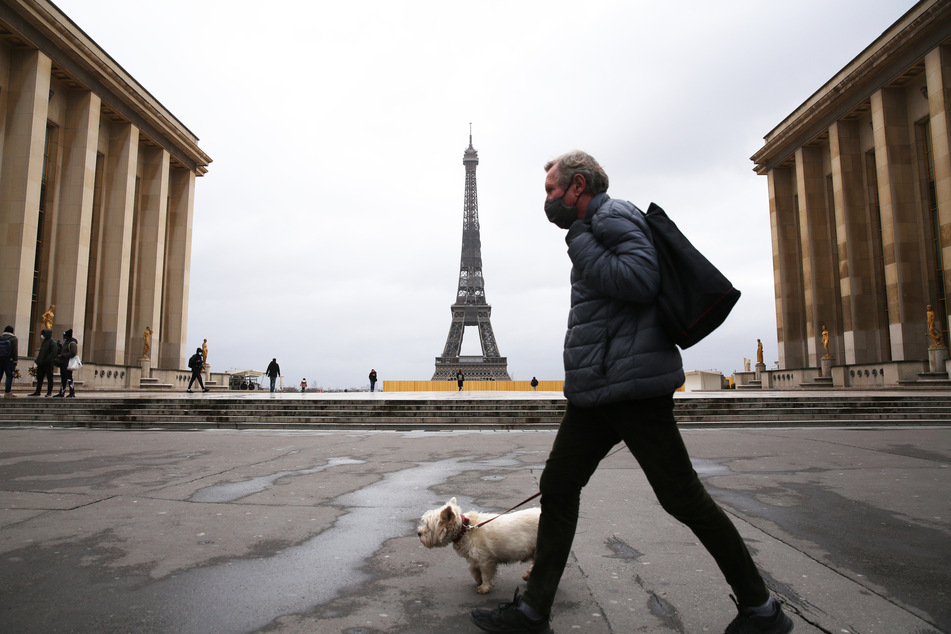Wegen der Corona-Pandemie kamen 2020 viel weniger Touristen nach Paris als erwartet.
