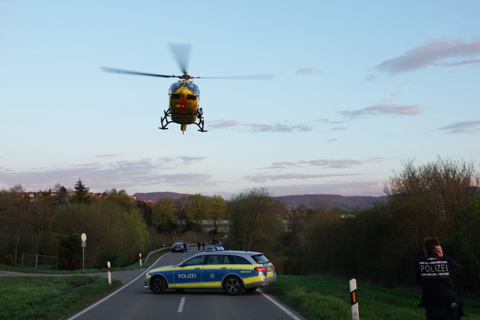 Auch ein Hubschrauber war im Einsatz, doch der Mann konnte nicht mehr gerettet werden.