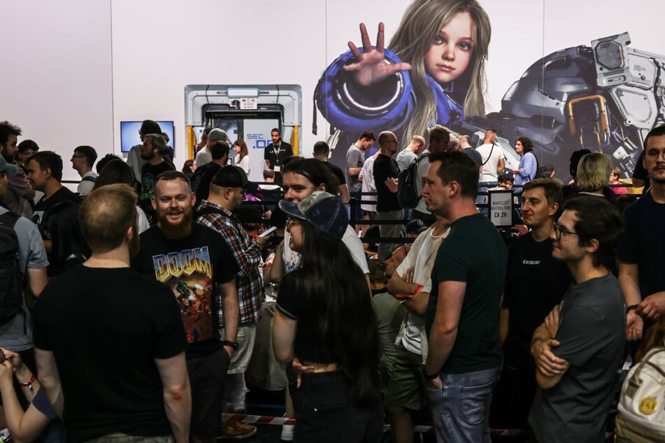 Im vergangenen Jahr besuchten rund 357.000 die Computerspielemesse. Eine ähnliche Zahl soll auch 2026 erreicht werden. (Archivbild)