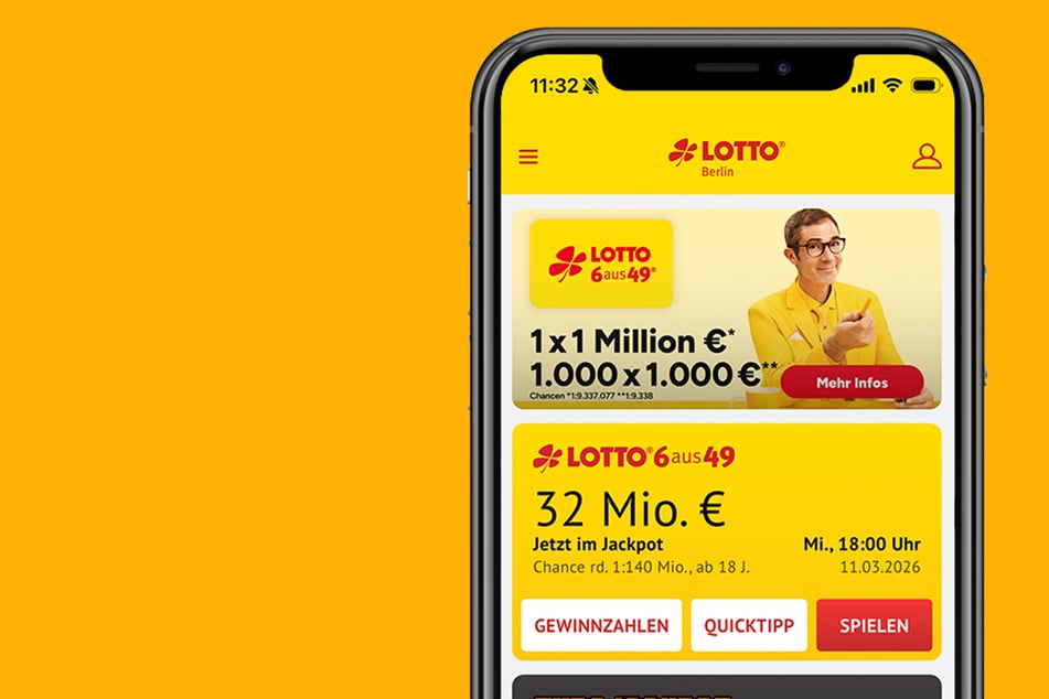 Wer am Mittwoch (11.3.) LOTTO 6aus49 spielt, kann Multimillionär werden