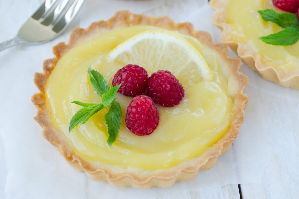 Lemon-Curd-Törtchen: Fruchtig, frisch, lecker.