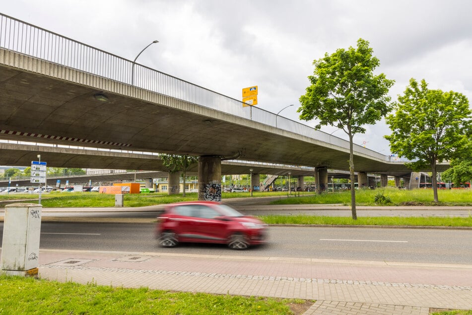Der kritische Brücken-Bereich ist im Abschnitt Ammonstraße.