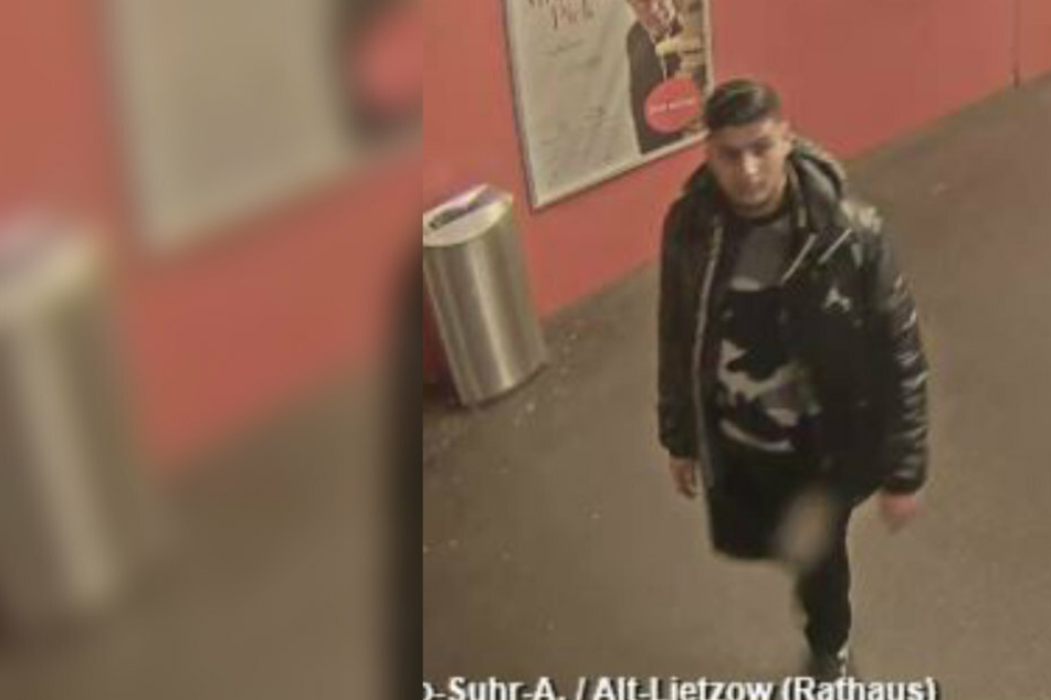 Mit diesem Foto sucht die Polizei nach dem dritten Tatverdächtigen.