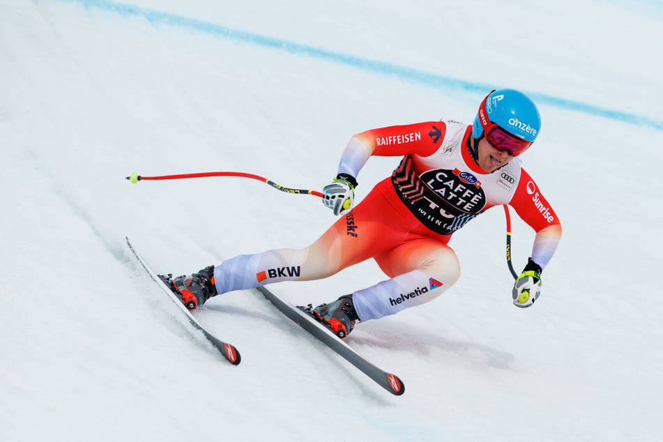 Christophe Torrent (26) 2025 beim Weltcup in Crans-Montana.
