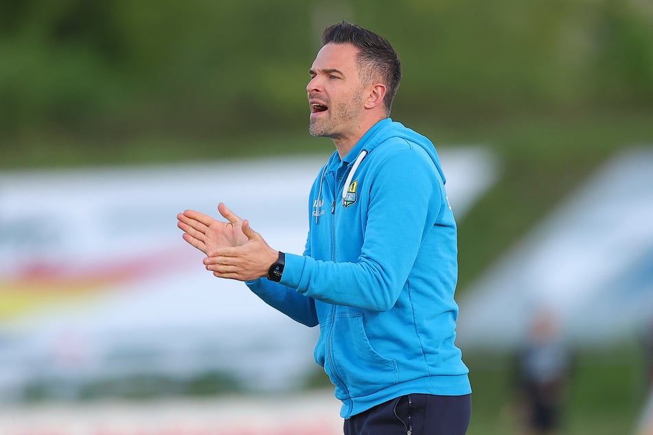 CFC-Trainer Benjamin Duda (37) war mit der Leistung seiner Jungs zufrieden.