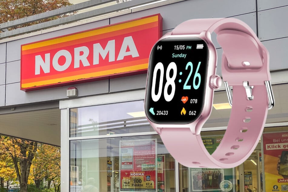 Diese coole Smartwatch gibt's bei NORMA unter 30 Euro