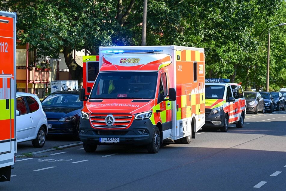 Auch der Rettungsdienst rückte an.