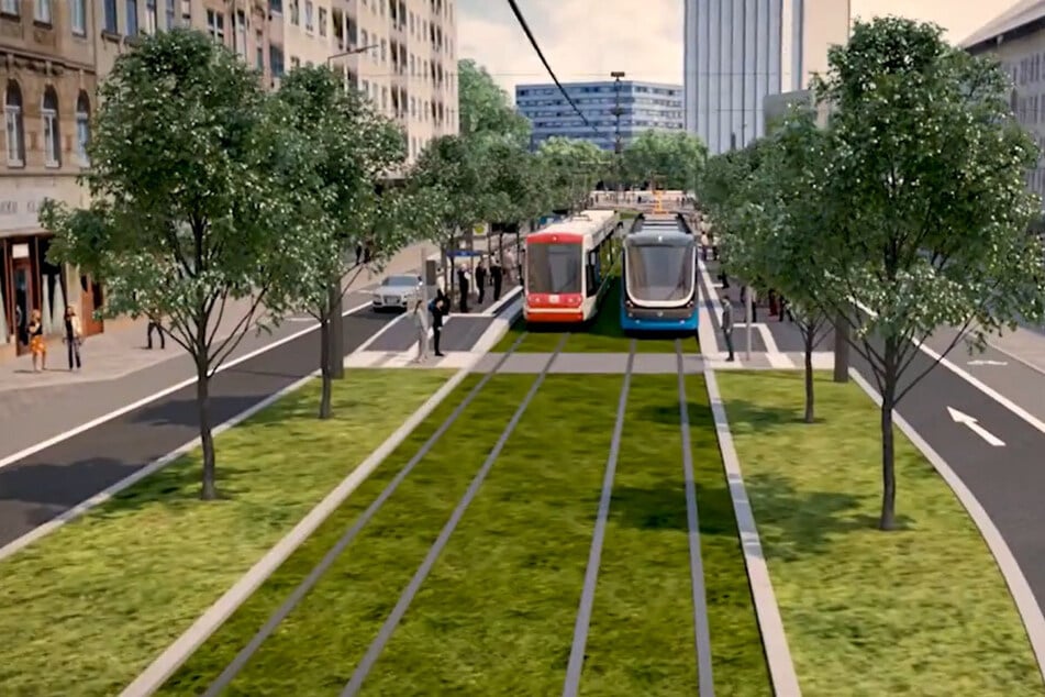 Der erste Abschnitt zwischen Kreuzung Brücken-/Mühlen-/Theaterstraße und der Kaßbergauffahrt soll Ende 2027 fertig sein.