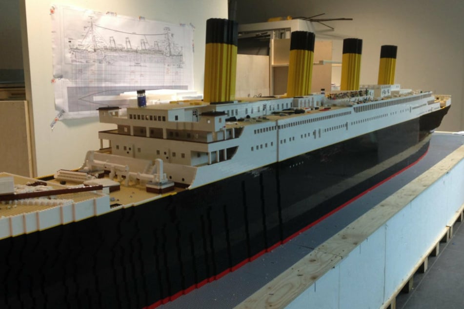 Komplett aus LEGO: Brynjar's Titanic ist ein Meisterwerk.