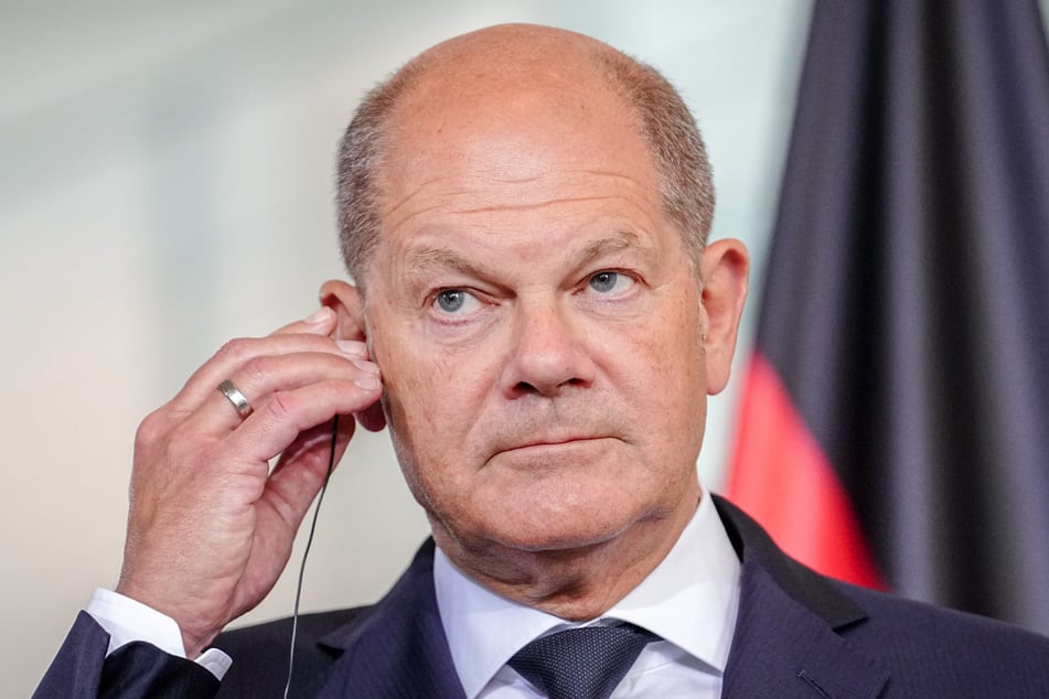 Kanzler Olaf Scholz (65, SPD).