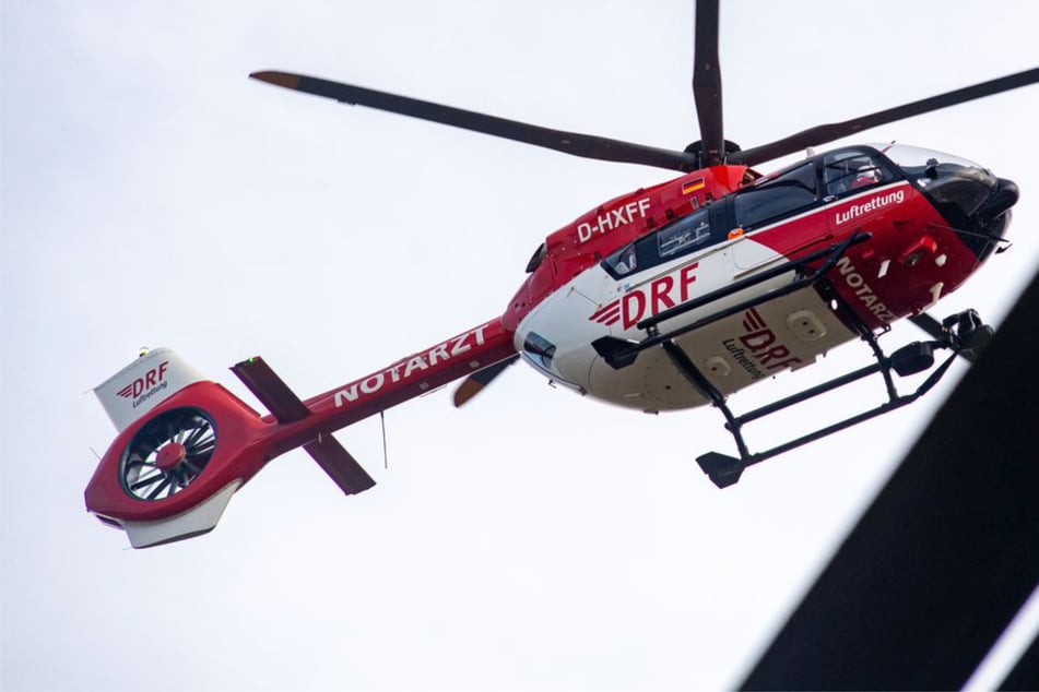 Ein Rettungshubschrauber brachte das Kind in eine Klinik. (Symbolfoto)