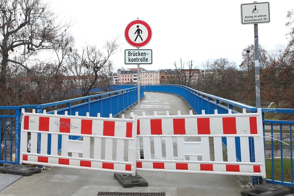 Die Fußgängerbrücke über das Schleinufer kommt nun endgültig weg.