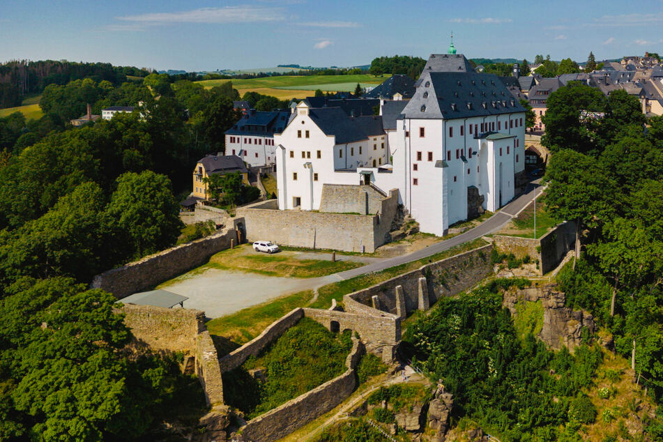 Schloss Wolkenstein ist im Erzgebirgskreis in Sachsen zu finden.