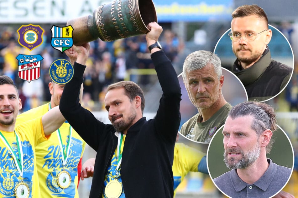 Das sagen Aue, Lok, CFC und FSV-Schreck Glauchau zum Sachsenpokal-Los