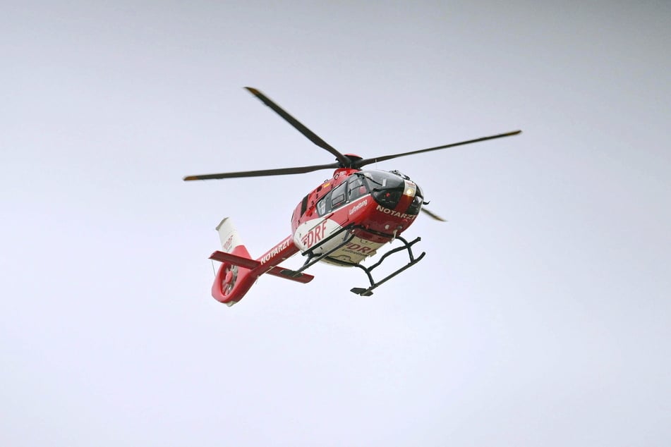 Ein Rettungshubschrauber wurde im Luftraum über Bautzen geblendet. (Archivfoto)