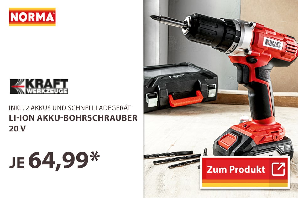 Li-Ion Akku-Bohrschrauber 20 V