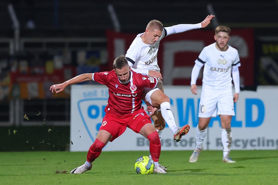 Unter anderem wegen vieler Verletzungen stand Paul Milde (29, l.) nur selten für Energie Cottbus auf dem Platz.