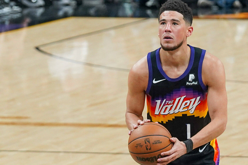 Devin Booker starred for the Suns in their win over the Sixers.